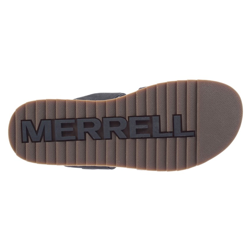 Claquette Merrell Juno Buckle Noir Femme | W.J.BDHS